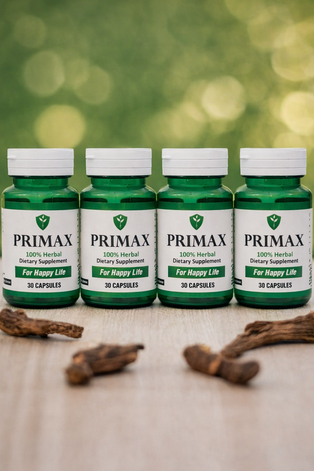 Primax Herbal Capsules ( 4 packs - 120 capsules)
